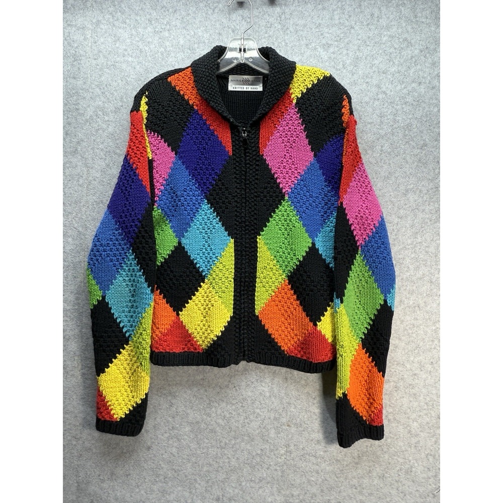 VTG Marisa Christina Sweater Women's Size Small Multicolor
